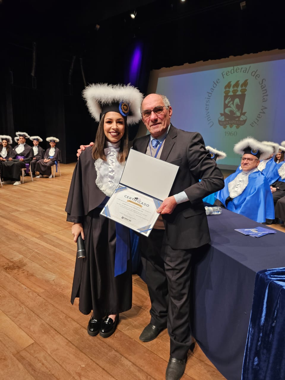 A Geógrafa Carla Pizzuti Savian